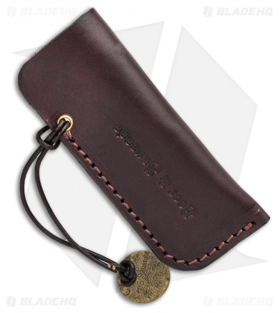 GEC Beer & Sausage Leather Pocket Sleeve
