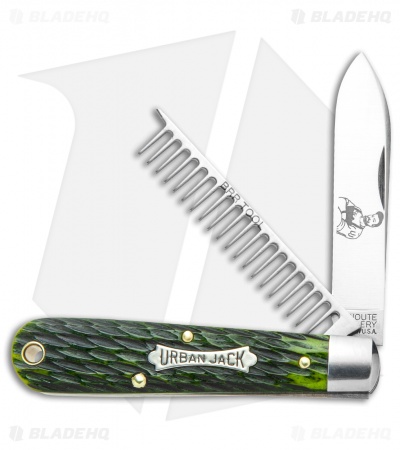 GEC #15 Tidioute Urban Jack Spring Green Jigged Bone (2.75
