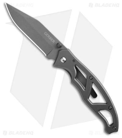 Gerber Paraframe I Frame Lock Gray Stainless - Blade HQ