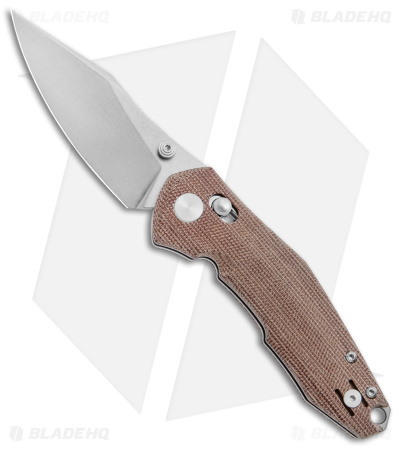GiantMouse Vox/Anso ACE Nazca Bar Lock Knife Natural Micarta (3.2