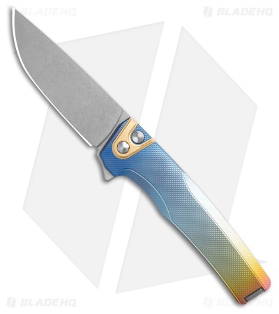 MachineWise Sonora Integral Knife Diamond Texture Faded Ti (3.4