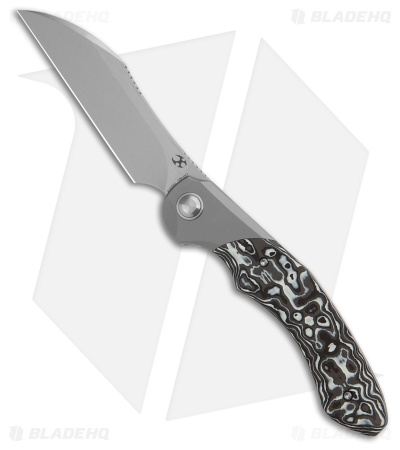 Kansept Knives Cosmos Frame Lock Knife Nebula Carbon Fiber/Titanium (3.58