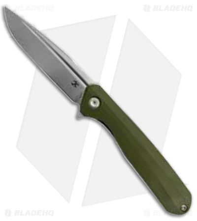 Kansept Knives Anomaly Frame Lock Knife Bronze Anodized Ti (3.1" Satin) K2038T1