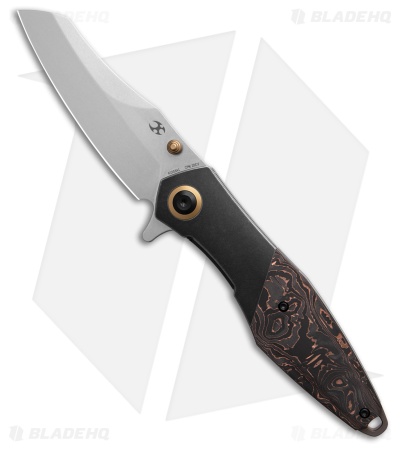 Kansept Mistaken Frame Lock Knife Carbon Fiber/Ti (3.15" Satin) K1053A1
