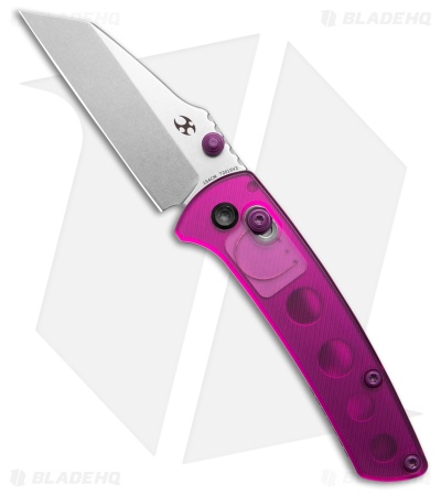 Kansept Knives Little Main Street Crossbar Lock Knife Purple Acrylic (2.25