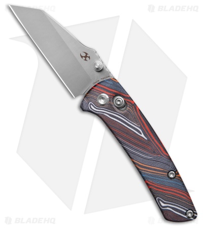 Kansept Knives Little Main Street Crossbar Multi-Color G-Mascus (2.25" Satin)