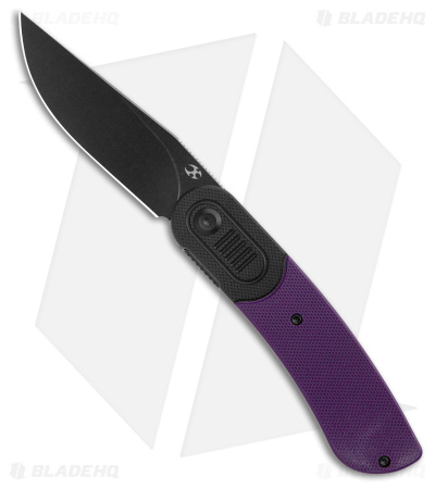 Kansept Knives Lundquist Reverie Pocket Knife Black/Purple G-10 (3