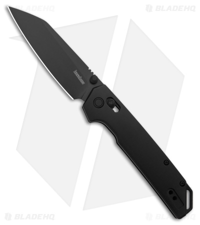 Kershaw Iridium Reverse Tanto DuraLock Knife Black (3.5" Black) 2038RBLK