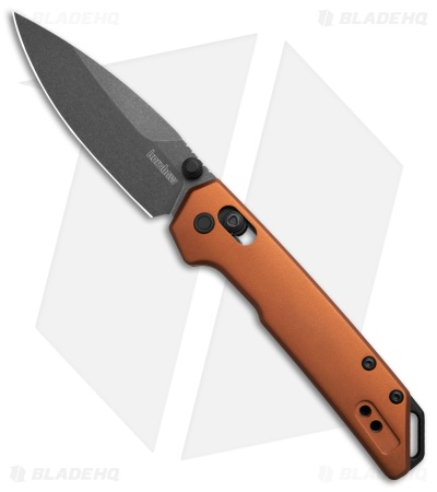 Kershaw Mini Iridium DuraLock Knife Bronze Aluminum (3" Black SW)