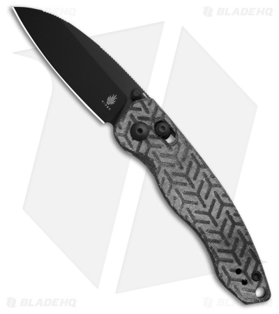 Kizer Exist Clutch Lock Knife Black Micarta (2.8" Black) V3681A1