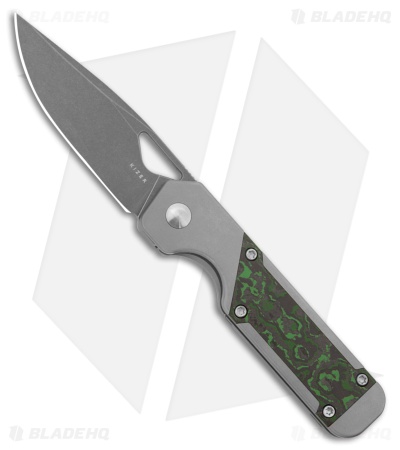 Kizer Mini Militaw Frame Lock Knife Titanium + Jungle Wear FC (2.8