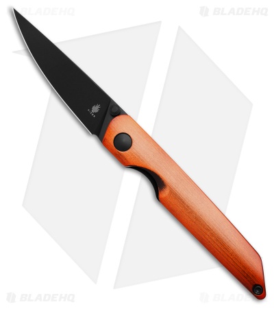 Kizer Shot Liner Lock Knife Copper Aluminum (2.9" Black PVD) V3677C1