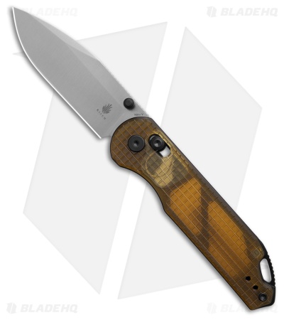 Kizer Assassin Clutch Lock Knife Yellow PEI (3" Satin) V3549A1