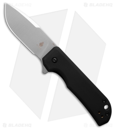 Kizer Azo Nice Guy Liner Lock Knife Black Aluminum (2.4" Satin)