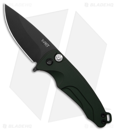 Medford Smooth Criminal Plunge Lock Flipper Knife OD Green (3