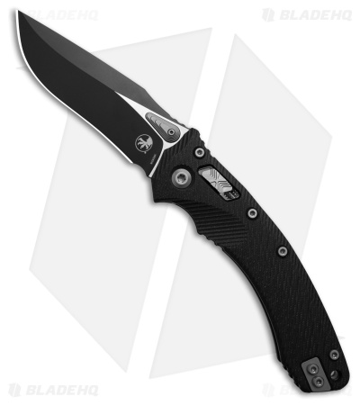 Microtech Amphibian S/E Ram-Lok Knife Fluted Black G-10 (3.9