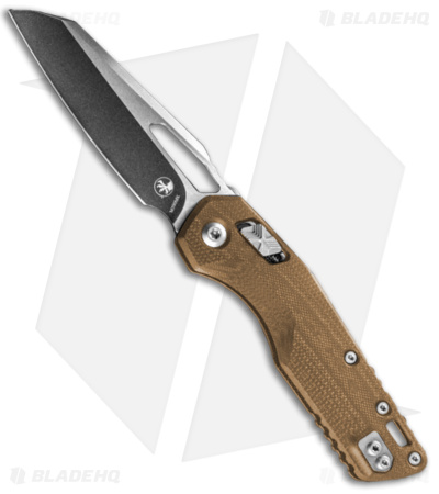 Microtech Standard Issue MSI RAM-LOK Knife | Tan G10 | Stonewash M390MK