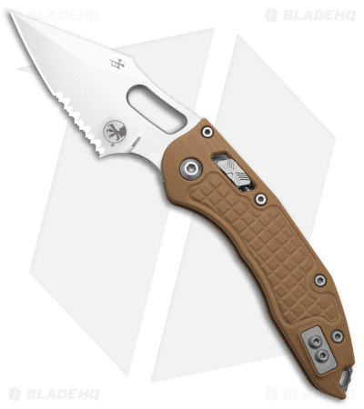 Microtech Stitch Ram-Lok Knife Black  G-10 (3.7" Stonewash)