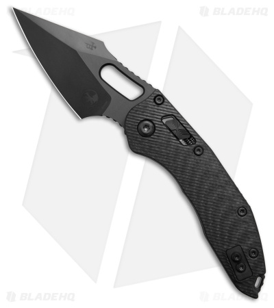 Microtech Stitch Ram-Lok Knife Fluted Carbon Fiber (3.7" Black DLC)