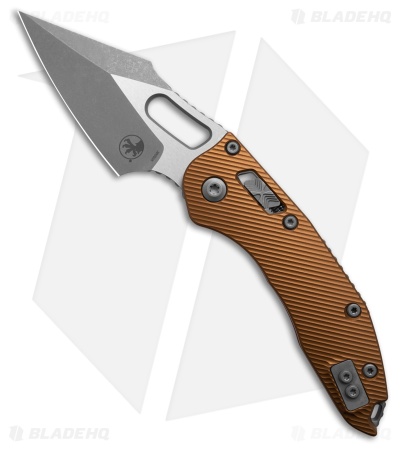 Microtech Stitch Ram-Lok Knife Fluted Tan Aluminum (3.7" Apocalyptic)