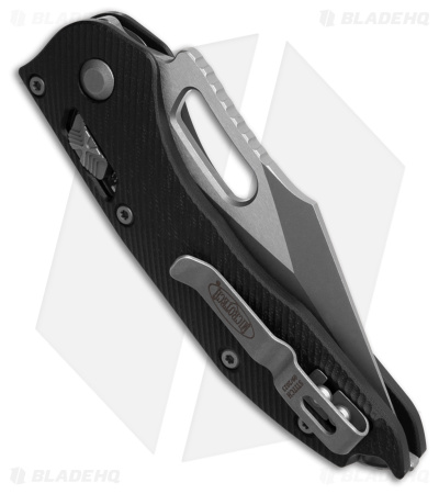 Microtech Stitch Ram-Lok Fluted Black G-10/Apac - Blade HQ