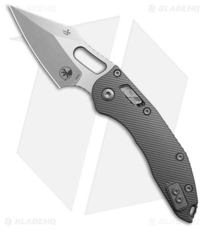Microtech Stitch S/E Ram-Lok Knife Fluted Natural Clear Aluminum (3.7" SW)
