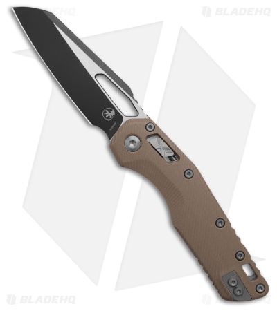 Microtech MSI Ram-Lok Knife Fluted Tan G-10 (3.5 Two-Tone)