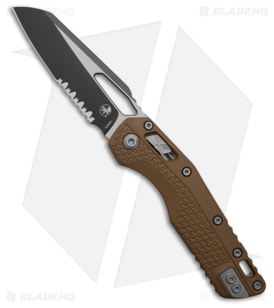 Microtech MSI Ram-Lok Knife Dark Earth Polymer (3.9" Black Serr)