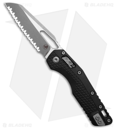 Microtech Standard Issue MSI Ram-Lok Knife Black Polymer (3.9" Apoc Full Serr)