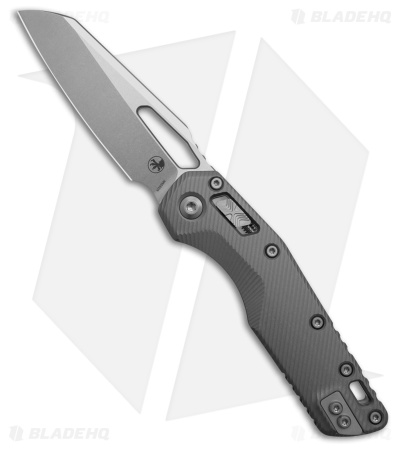 Microtech Standard Issue MSI Ram-Lok Knife Fluted Natural Clear Al (3.8" SW)