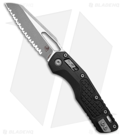 Microtech MSI Knife Black G-10 SW Full Serr - Blade HQ