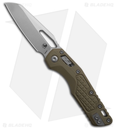 Microtech Standard Issue MSI Ram-Lok Knife Frag OD Green G-10 Lawnman (3.8" SW)