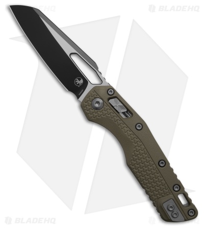 Microtech Standard Issue MSI Ram-Lok Knife OD Green Polymer (3.9" Two-Tone)