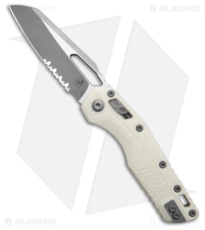 Microtech Standard Issue MSI Ram-Lok Knife White Polymer (3.9" Apocalyptic Serr)