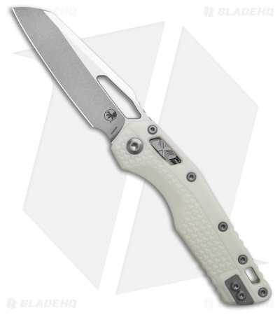 Microtech Standard Issue MSI Ram-Lok Knife White Polymer (3.9" Stonewash)