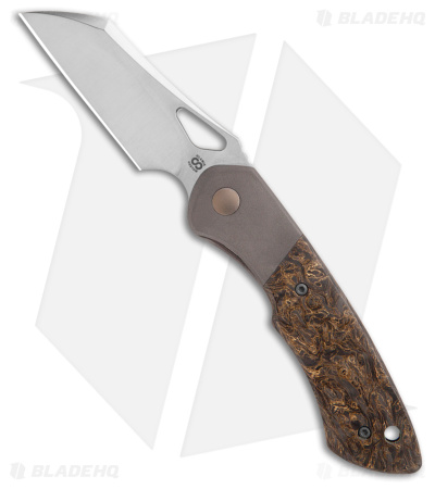 Olamic WhipperSnapper BL Knife Wharncliffe Bronze Dark Matter (2.9
