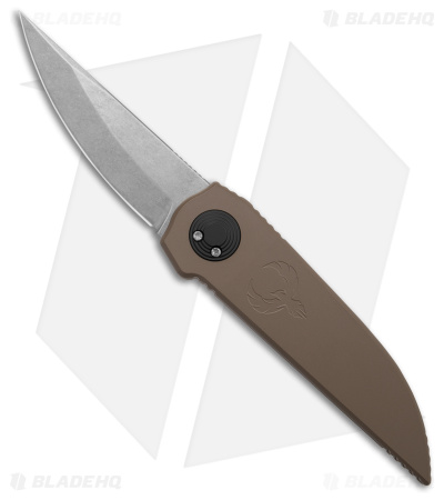 Paragon Phoenix Gravity Knife Flat Dark Earth Cerakote Aluminum (3.8" SW)