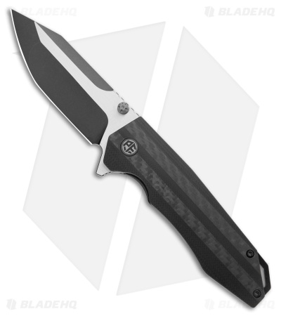 Petrified Fish Mocado Liner Lock Knife Carbon Fiber (3.5