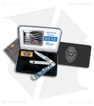 Case American Police Trapper Pocket Knife 4.125