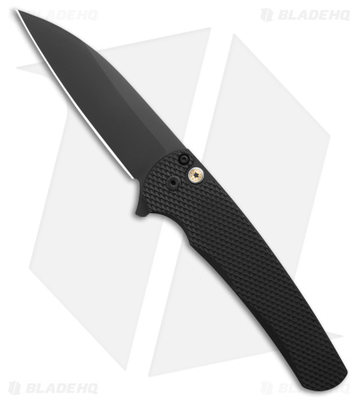 Pro-Tech Malibu MagnaCut Wharncliffe Knife Black Alum Blade Show 2023 (3.3" DLC)