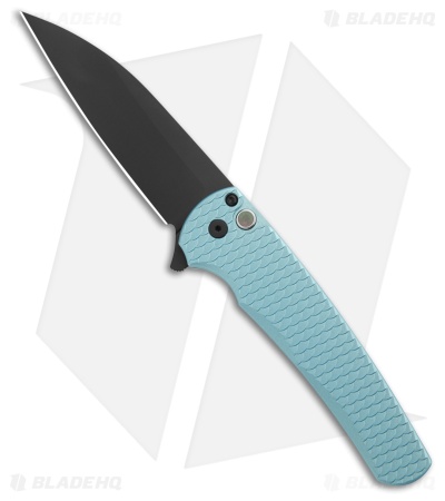 Pro-Tech NYCKS Malibu MagnaCut Knife Teal Dragon Scale Aluminum (3.25" DLC)