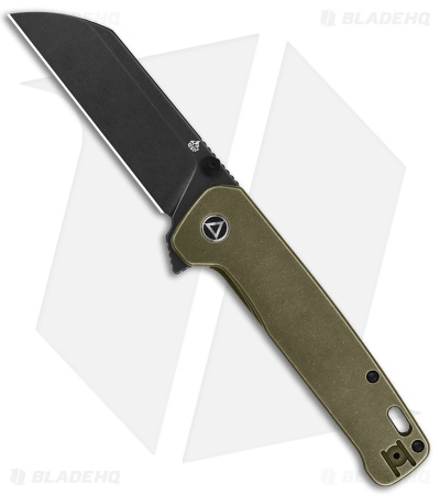 QSP Penguin Plus Frame Lock Knife Bronzed Titanium (3.38" BW)