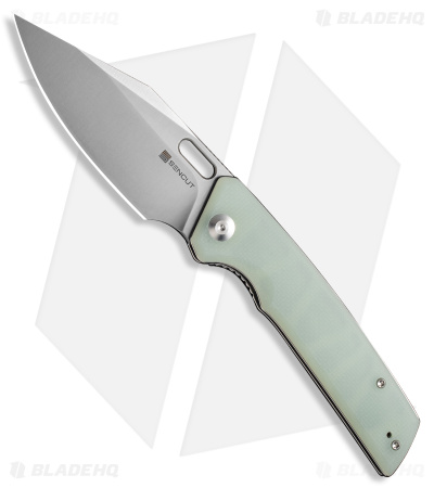 SENCUT GlideStrike Liner Lock Knife Jade G-10 (3.75" Satin) S23018-2