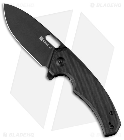 SENCUT Acumen Liner Lock Knife Black G-10 (3" Black SW) SA06A