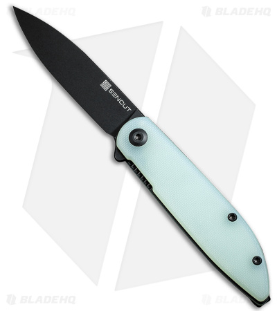 SENCUT Bocll II Liner Lock Knife Natural G-10 (2.9" Black) S22019-2