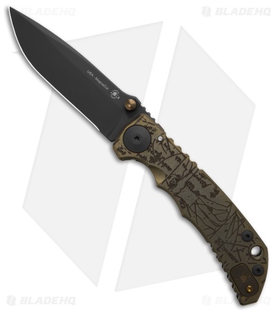 Spartan Blades Harsey Frame Lock Knife Special Edition Da Vinci Ti (3.9