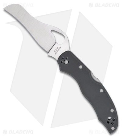 Byrd Gooney Lockback Knife Gray Peel-Ply G-10 (3.5" Satin 9Cr14MoV)