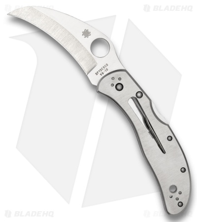 Spyderco Harpy Lockback Knife Stainless Steel (2.75" Satin) C08P