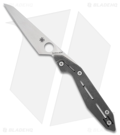 Spyderco NAND Slipit Knife Titanium (3.2" Satin M398) C270TIP