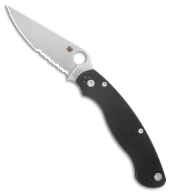 Spyderco Military 2 - Compression Lock Knife | Black G-10 | Blade HQ